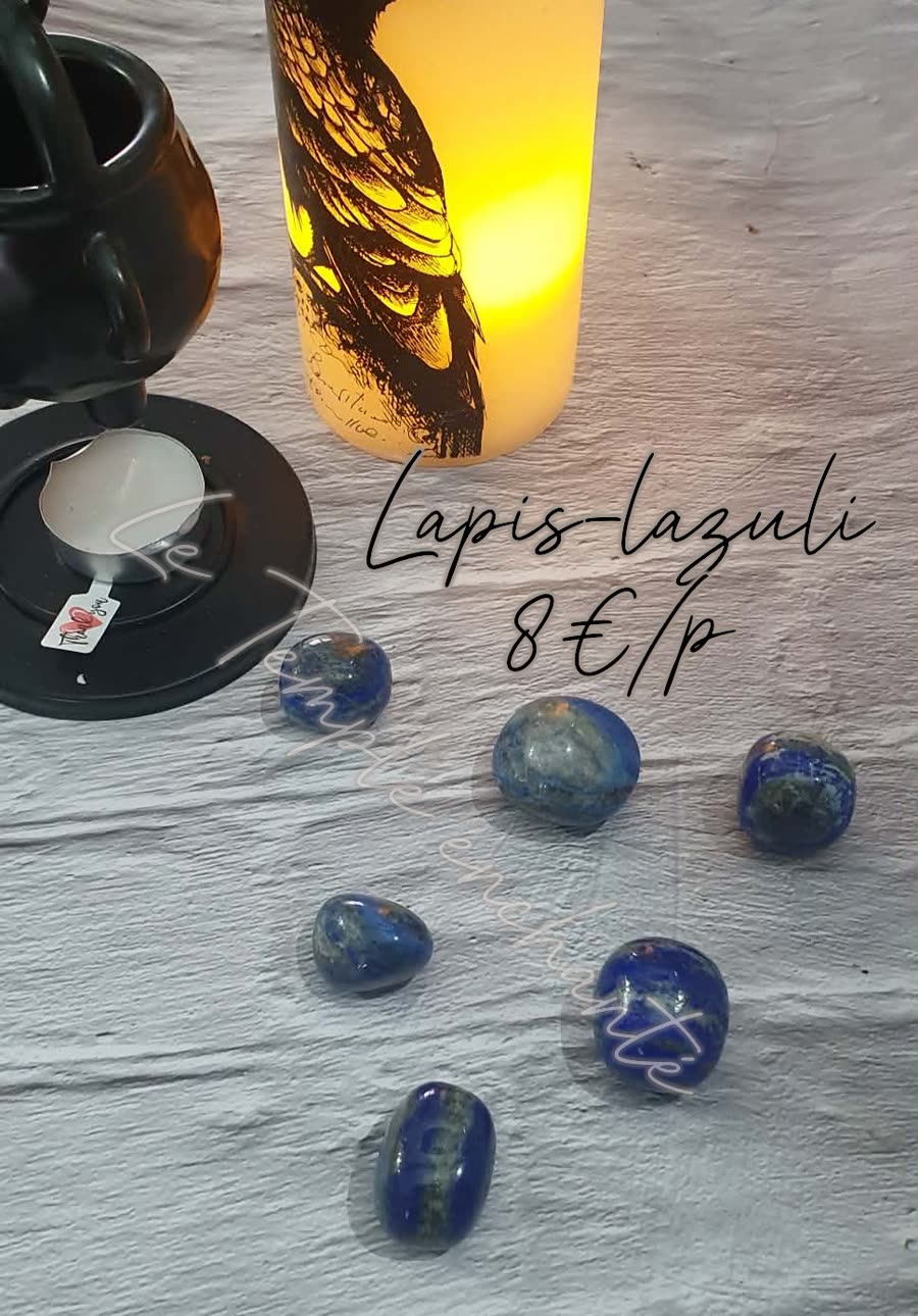 Lapis-Lazuli — pierre roulée